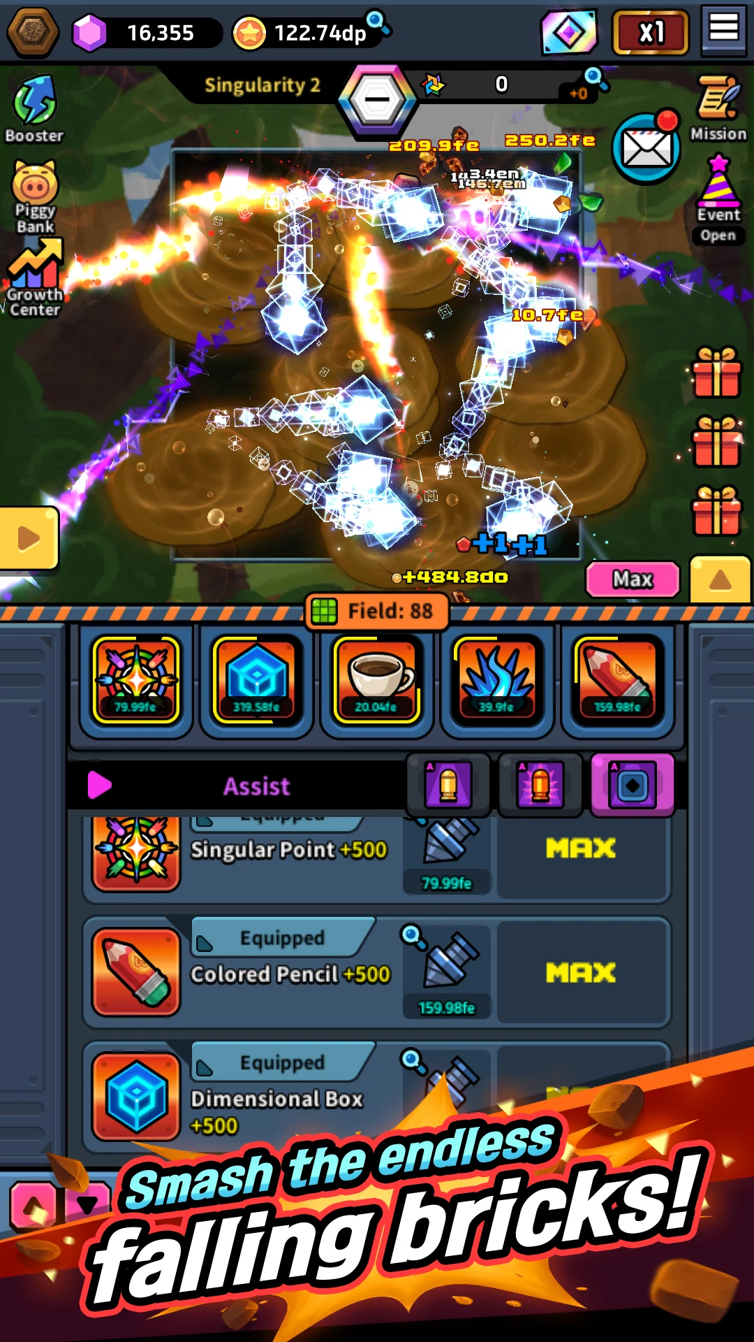Brick Inc. Idle Breaker screenshot