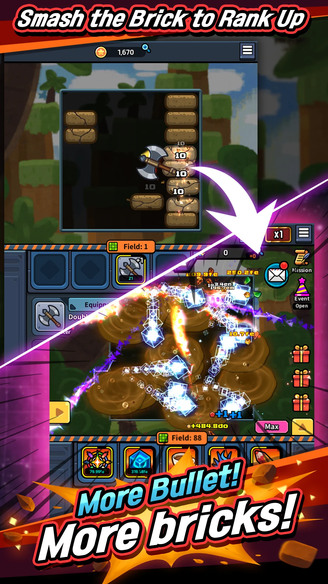 Brick Inc. Idle Breaker screenshot